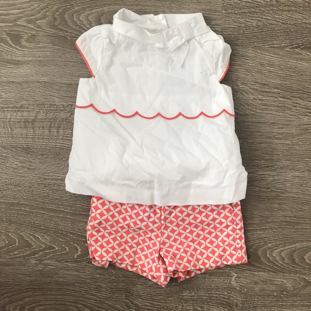 Janie and Jack matching preppy set